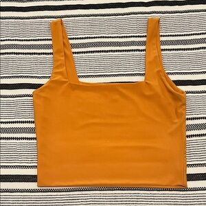 Mustard Crop Top